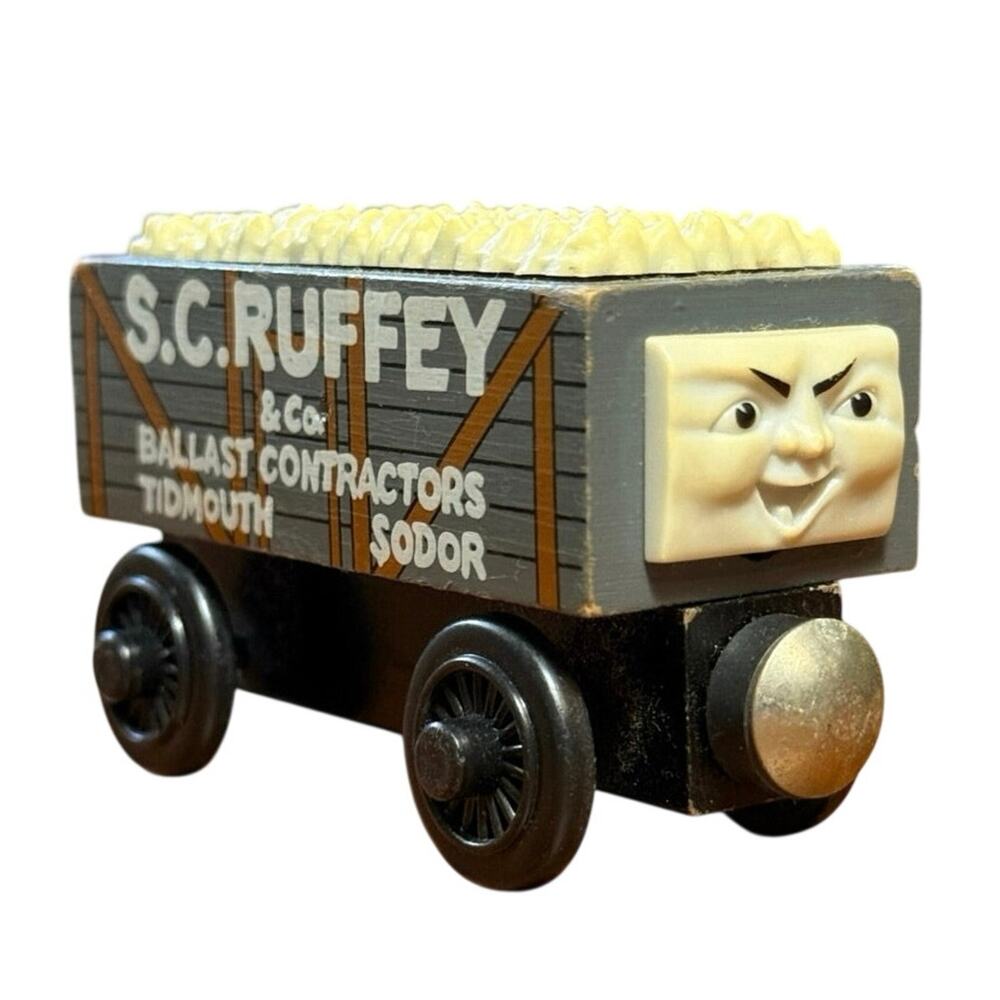 Vintage Thomas Wooden Railway S.C. Ruffey Troublesome Truck 1996 Learning Curve